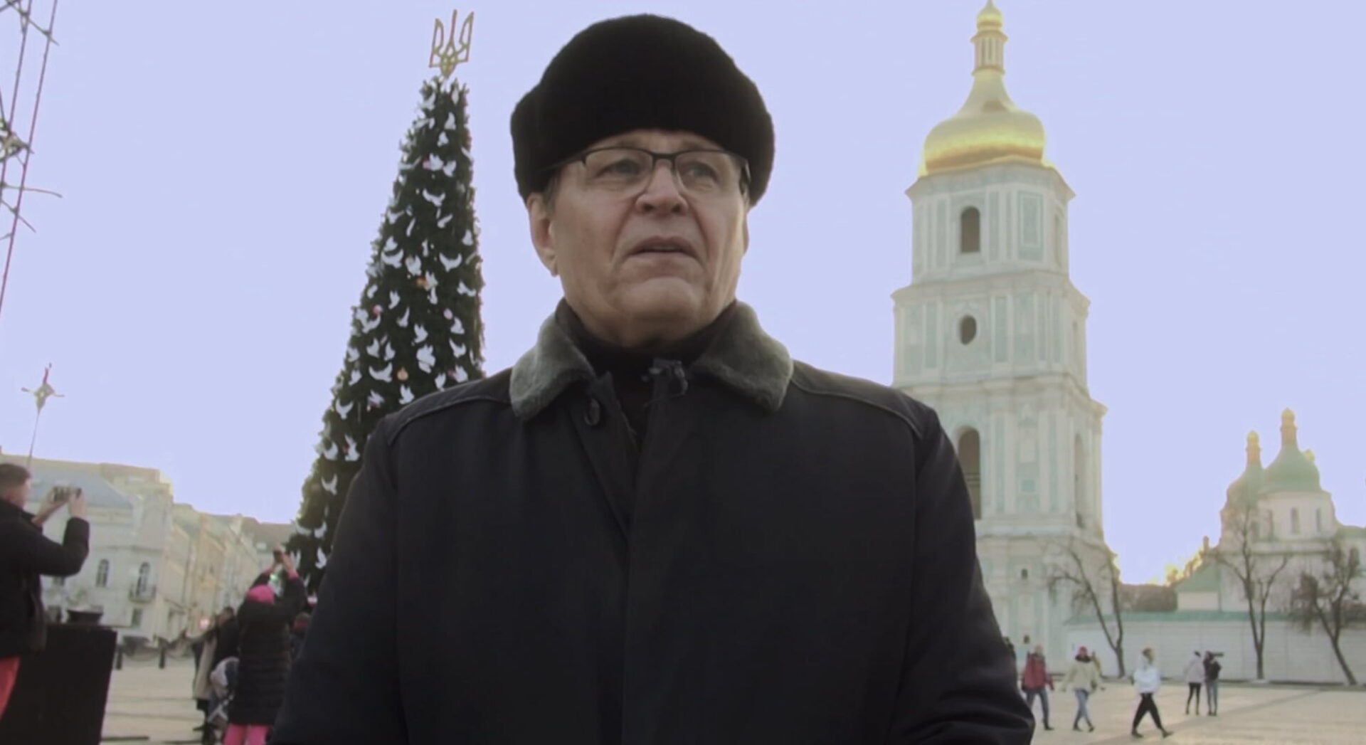 Привітання з Новим Роком та Різдвом Христовим від Володимира Ландіка