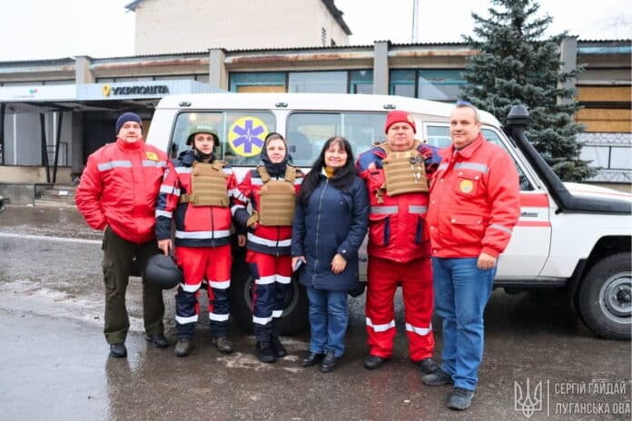 У звільненому Невському луганські медики почали проводити медогляди
