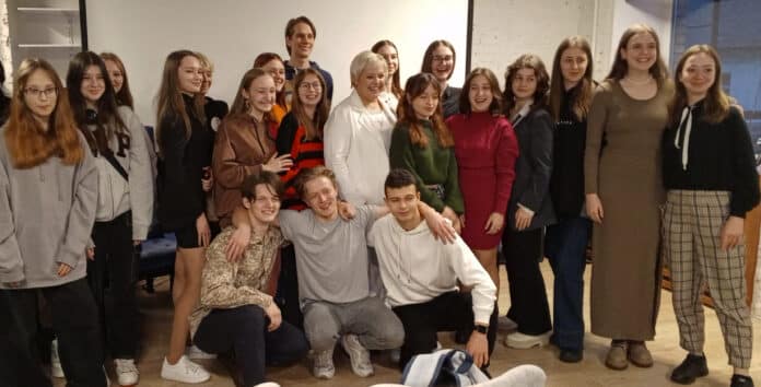 У ЦІННОСТЯХ провели творчу зустріч студентів ЛДАКМ з Тетяною Вашневською