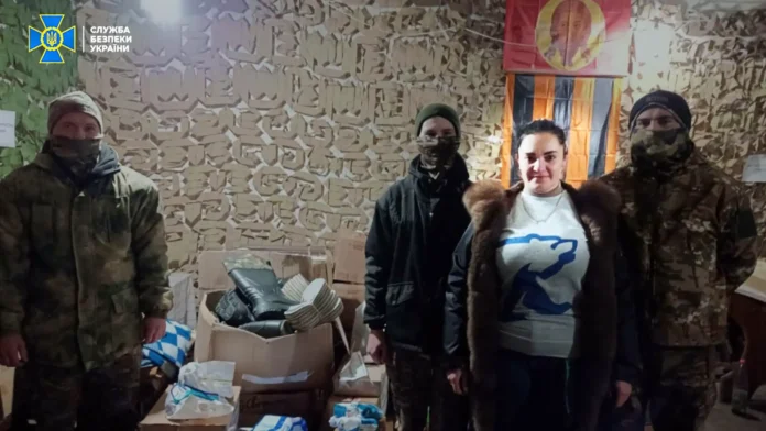У Лисичанську «активістка» ворожої партії