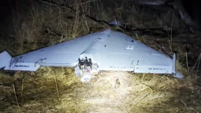 У Київській області падіння уламків БпЛА