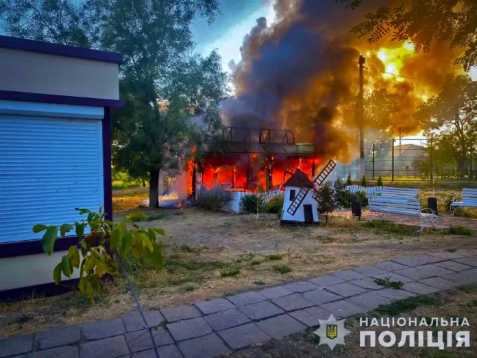 росіяни вдарили по дитячому кафе на Запоріжжі: поранено дітей