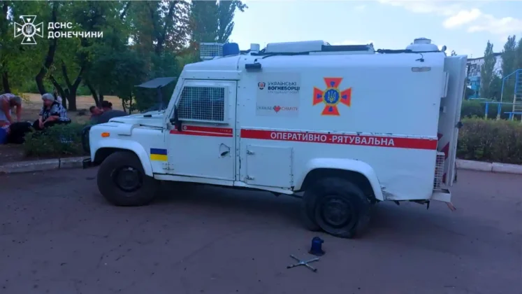 Під російським ударом опинився евакуаційний автомобіль «ФЕНІКС»