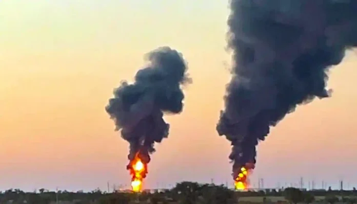 Завдано удару по російській нафтобазі у Ростовській області - Генштаб