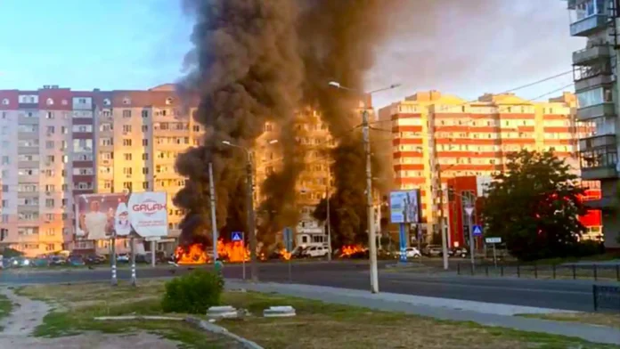 Наслідки російського ракетного удару по Сумах. Відео. Фото - ДСНС