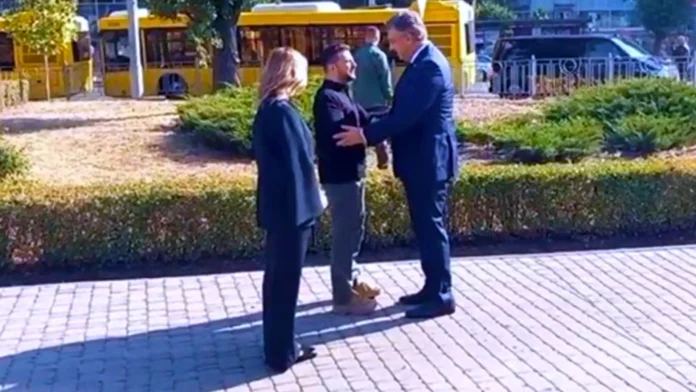 Зеленський зустрівся з прем’єр-міністром Хорватії