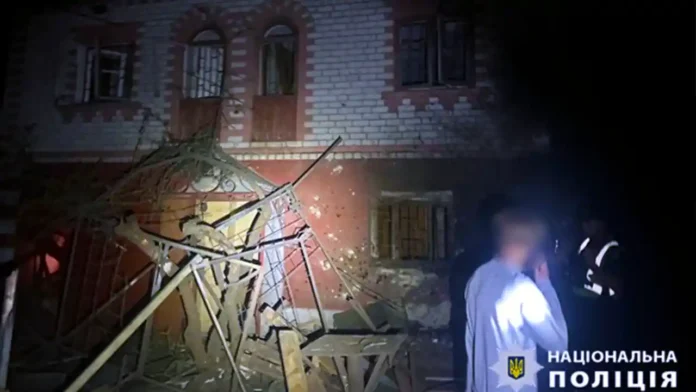 Атака російських БпЛА на Київщину: поранено жінку