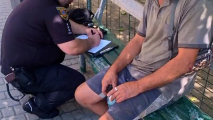 В Одесі ТЦК та СП разом з поліцейськими вдалось спіймати чоловіка