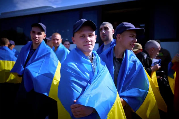 З російського полону вдалось повернути 103 українця