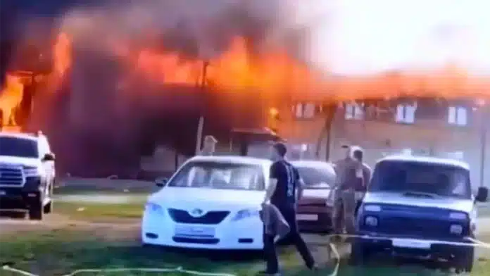 На росії горить база ПВК «Вагнер» - соцмережі