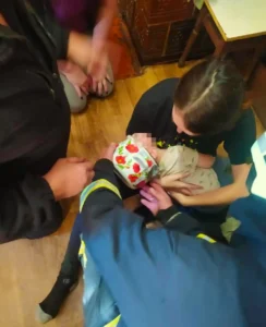 Надів на голову каструлю: ДСНС врятували дитину на Волині