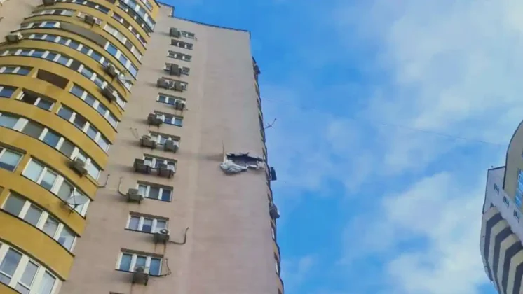 У КМВА повідомили про наслідки повітряної атаки рф на Київ