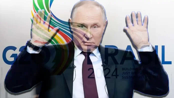 Диктатор путін не поїде на саміт лідерів G20 до Бразилії