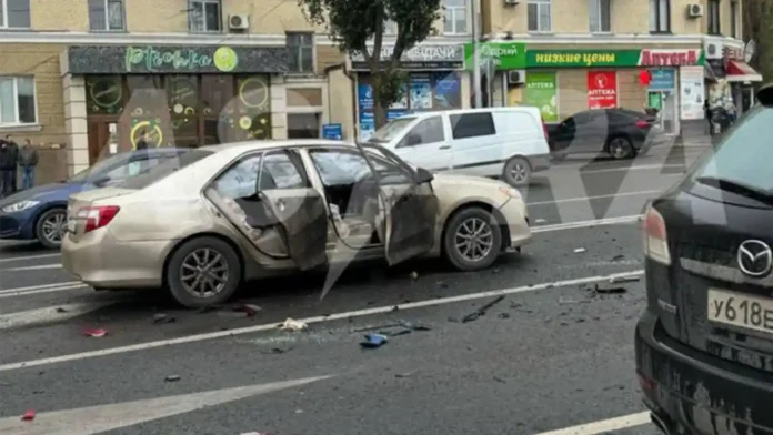 У центрі Луганська стався потужний вибух автомобіля – соцмережі