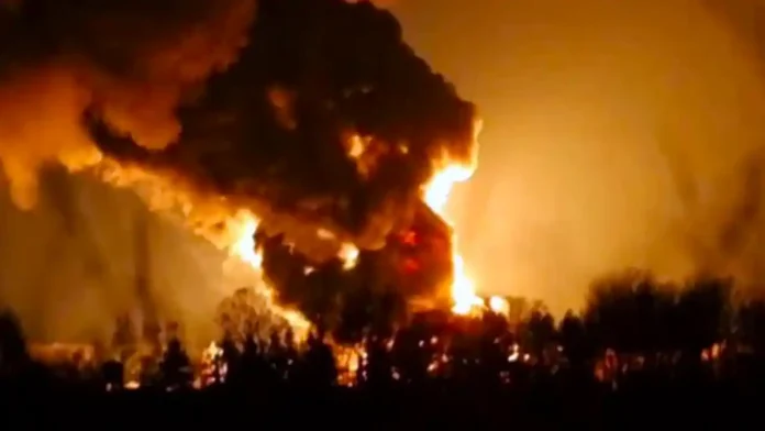 Ровеньки: була атакована нафтобаза росіян на Луганщині - Генштаб