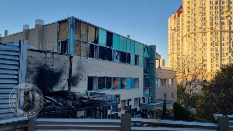 Наслідки атаки російських дронів на Київ повідомили в КМВА