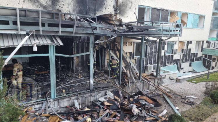 Наслідки атаки російських дронів на Київ повідомили в КМВА