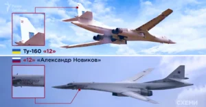 Росія використовує бомбардувальники ТУ-160, які передала Україна