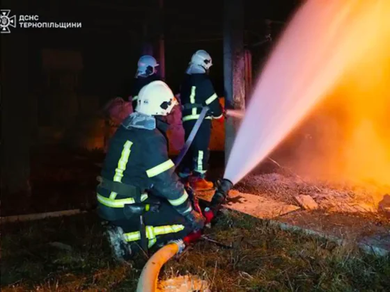 Наслідки нічної атаки БпЛА на Тернопіль, Київщину та Рівненщину