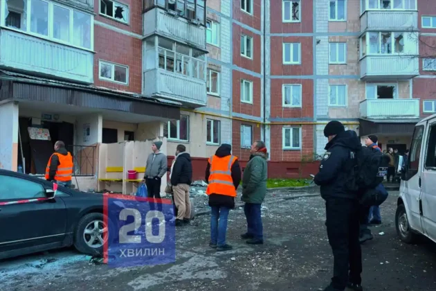 Наслідки російської атаки на Тернопіль: загинула людина, багато руйнувань