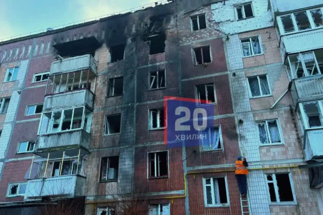 Наслідки російської атаки на Тернопіль: загинула людина, багато руйнувань