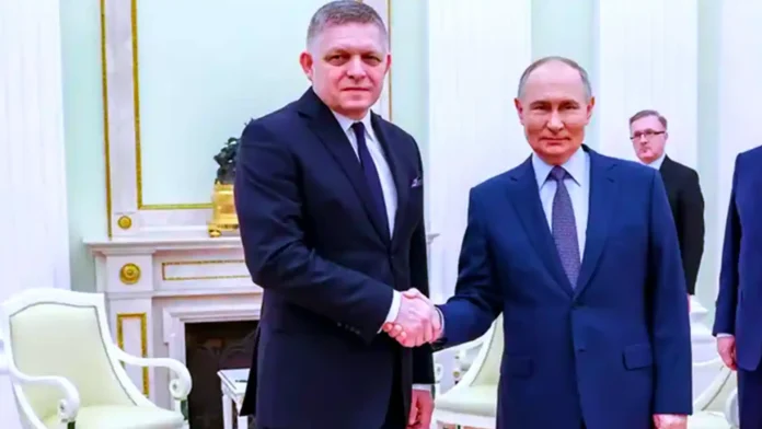 Прем'єр Словаччини Фіцо завітав на росію до путіна