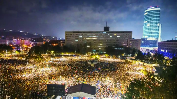 Словаччинна масово протестує проти уряду Фіцо