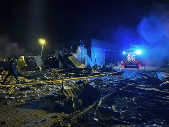 Наслідки атаки на Київщині: постраждав музей ретро-автомобілів
