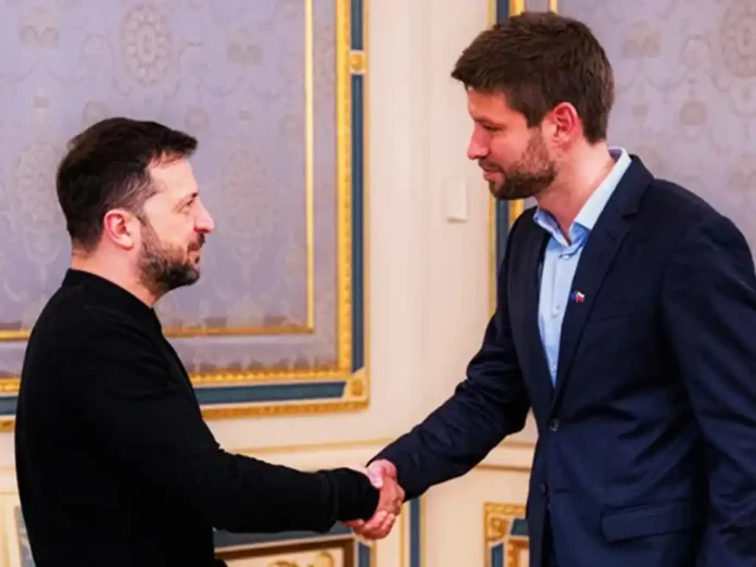 Зеленський провів зустріч у Києві з лідером опозиції Словаччини