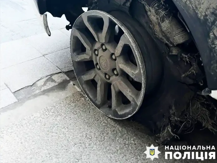 Під поліцейськими розірвалась міна під час евакуації на Херсонщині