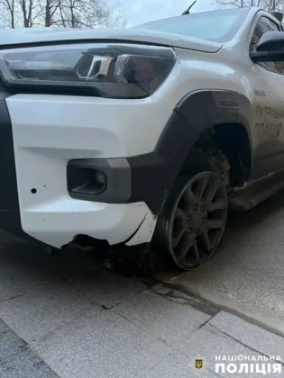 Під поліцейськими розірвалась міна під час евакуації на Херсонщині