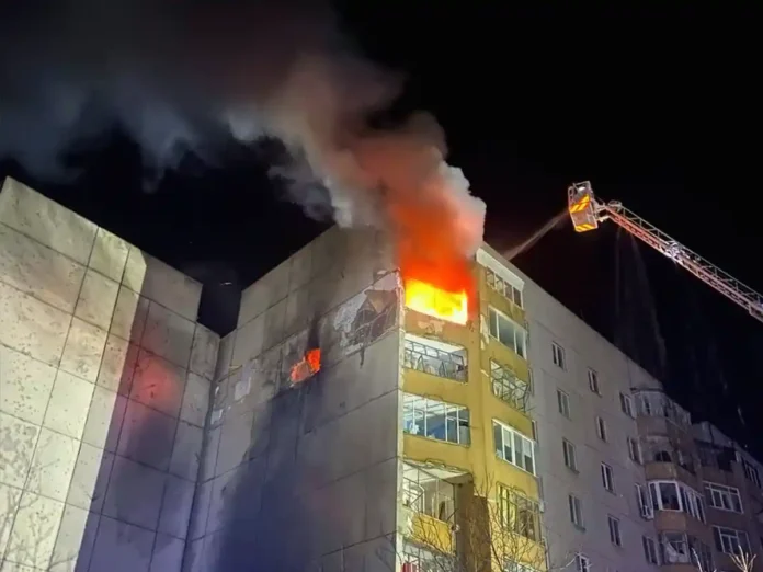 Росіяни поцілили дроном у житловий будинок міста Долинська