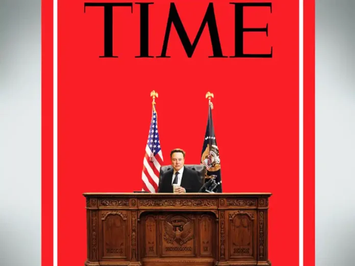 Маск в президентському кріслі: нова обкладинка журналу Time