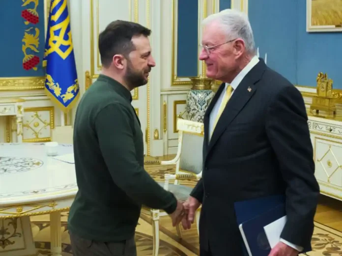 Відбулись переговори Зеленського з Келлогом - ЗМІ