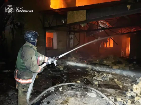 Масований удар по Запорізькому району: є поранені, серед них дитина