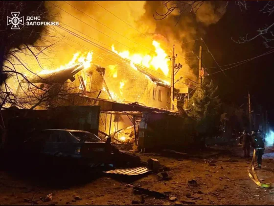 Масований удар по Запорізькому району: є поранені, серед них дитина