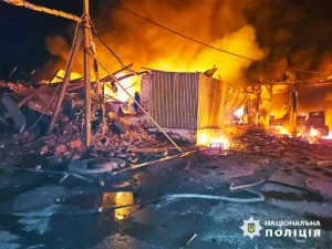 Троє загиблих у Богодухові: росія вдарила дронами по м’ясокомбінату