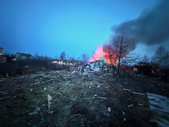 Понад 330 дронів по росій: зупинені аеропорти, є руйнування