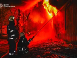 Масований удар безпілотниками по Харкову: ліквідація наслідків
