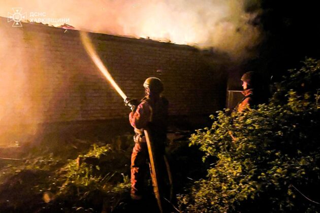 Масовані атаки дронами: Харків і Дніпро зазнали руйнувань і втрат