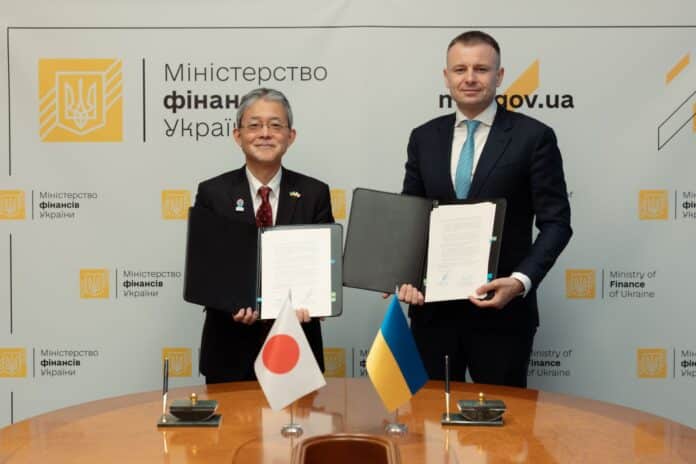 Україна отримає кредит від Японії на  млрд в рахунок коштів рф