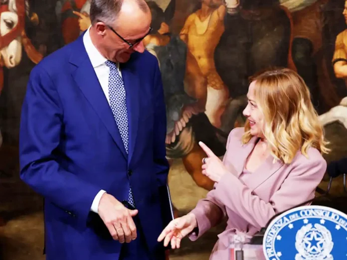 Мерц та Мелоні говорили про європейські війська в Україні