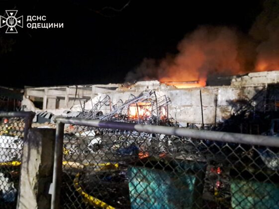 Росіяни дронами зруйнували відділення «Нової пошти» на Одещині