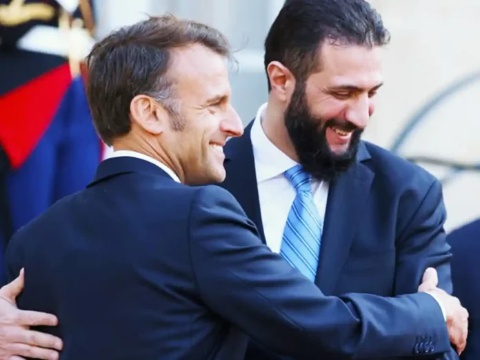 Президент Франції прийняв тимчасового лідера Сирії