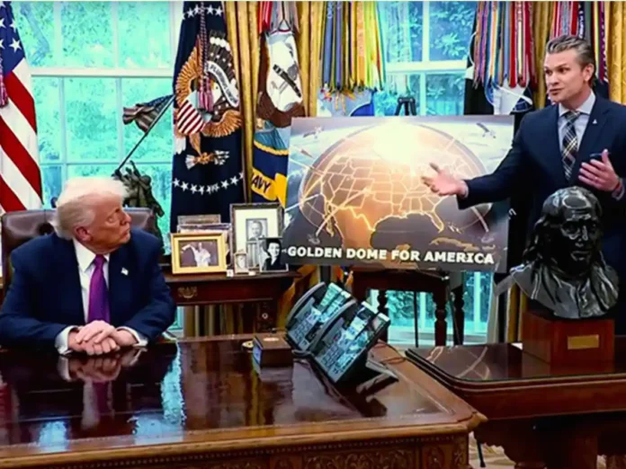 Трамп анонсував створення протиракетного щита Golden Dome