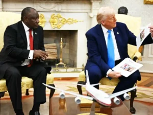 Зустріч Трампа і Рамафоси у Білому домі закінчилась скандалом