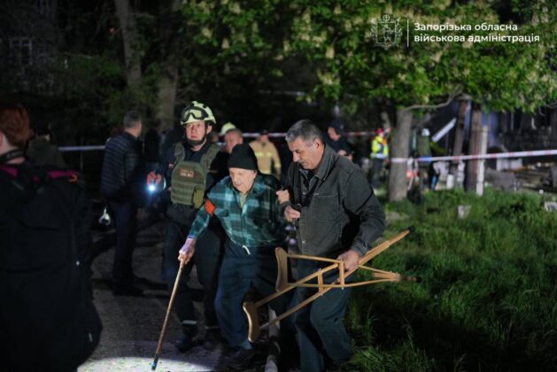 Атака дронами на Запоріжжя: росіяни завдали щонайменше 10 ударів, є постраждалі