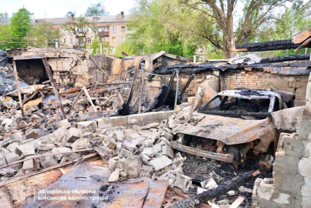 Внаслідок атаки по Запоріжжю поранено щонайменше чотирьох людей