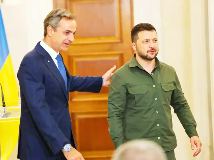 Зеленський і прем’єр Греції обговорили посилення тиску на росію