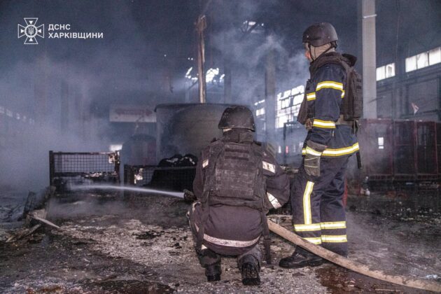 Росіяни атакували поштовий термінал під Харковом